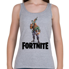 PRINTFASHION Fortnite #8 /black/ - Női atléta - Sport szürke