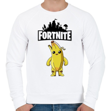 PRINTFASHION Fortnite Banana  - Férfi pulóver - Fehér