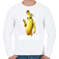 PRINTFASHION fortnite banana - Férfi pulóver - Fehér