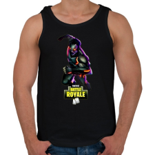 PRINTFASHION Fortnite battle royale art - Férfi atléta - Fekete atléta, trikó
