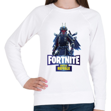 PRINTFASHION Fortnite battle royale shogun - Női pulóver - Fehér