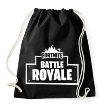 PRINTFASHION Fortnite Battle Royale - Sportzsák, Tornazsák - Fekete tornazsák