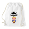 PRINTFASHION Fortnite Beef Boss - Sportzsák, Tornazsák - Fehér