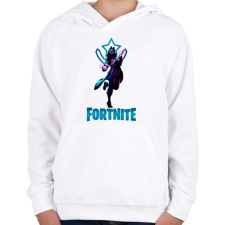 PRINTFASHION Fortnite: Catalyst - Gyerek kapucnis pulóver - Fehér gyerek pulóver, kardigán