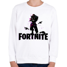 PRINTFASHION Fortnite Character - Gyerek pulóver - Fehér gyerek pulóver, kardigán