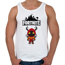 PRINTFASHION Fortnite Cloaked Shadow - Férfi atléta - Fehér atléta, trikó