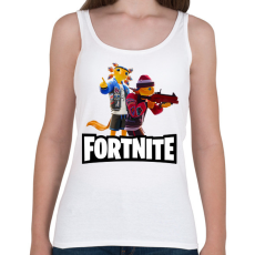 PRINTFASHION Fortnite courtside axo - Női atléta - Fehér