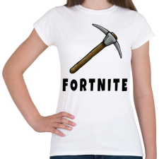 PRINTFASHION Fortnite csákány - Női póló - Fehér női póló