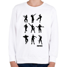 PRINTFASHION Fortnite Dance - Gyerek pulóver - Fehér gyerek pulóver, kardigán