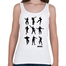 PRINTFASHION Fortnite Dance - Női atléta - Fehér