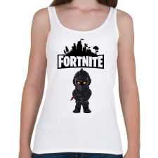 PRINTFASHION Fortnite Dark knight - Női atléta - Fehér női trikó