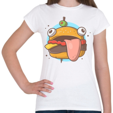 PRINTFASHION fortnite Durr Burger - Női póló - Fehér női póló