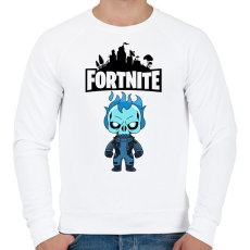 PRINTFASHION Fortnite Eternal Voyager - Férfi pulóver - Fehér