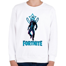 PRINTFASHION Fortnite: Eternal Voyager - Gyerek pulóver - Fehér gyerek pulóver, kardigán