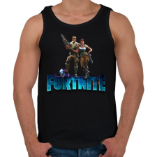 PRINTFASHION fortnite  - Férfi atléta - Fekete atléta, trikó