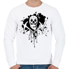 PRINTFASHION Fortnite - Férfi pulóver - Fehér