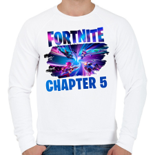 PRINTFASHION Fortnite - Férfi pulóver - Fehér férfi pulóver, kardigán