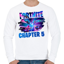PRINTFASHION Fortnite - Férfi pulóver - Fehér férfi pulóver, kardigán