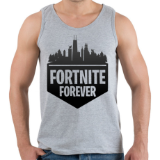 PRINTFASHION fortnite forever - Férfi atléta - Sport szürke