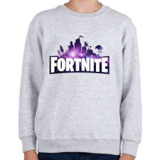 PRINTFASHION Fortnite Galaxy - Gyerek pulóver - Sport szürke gyerek pulóver, kardigán