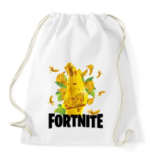 PRINTFASHION Fortnite Gold Peely - Sportzsák, Tornazsák - Fehér tornazsák