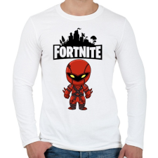 PRINTFASHION Fortnite Hybrid - Férfi hosszú ujjú póló - Fehér férfi póló