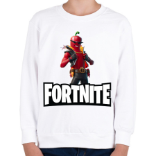 PRINTFASHION Fortnite Joey Caliante - Gyerek pulóver - Fehér gyerek pulóver, kardigán