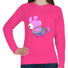 PRINTFASHION Fortnite láma pasztell - Női pulóver - Fukszia női pulóver, kardigán