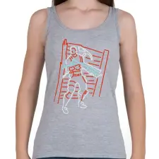 PRINTFASHION Fortnite led - Női atléta - Sport szürke női trikó