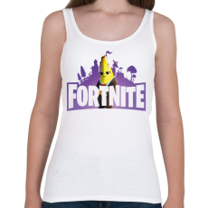 PRINTFASHION Fortnite logo - Női atléta - Fehér