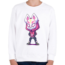 PRINTFASHION Fortnite LOVE - Gyerek pulóver - Fehér gyerek póló