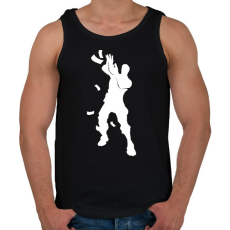 PRINTFASHION Fortnite - Make It Rain - Férfi atléta - Fekete