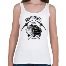 PRINTFASHION Fortnite Mining Company - Női atléta - Fehér