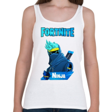 PRINTFASHION Fortnite Ninja  - Női atléta - Fehér