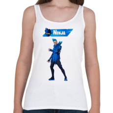 PRINTFASHION Fortnite Ninja - Női atléta - Fehér
