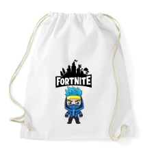 PRINTFASHION Fortnite ninjaaa - Sportzsák, Tornazsák - Fehér tornazsák