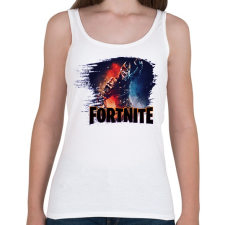 PRINTFASHION Fortnite - Női atléta - Fehér női trikó