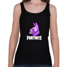 PRINTFASHION Fortnite - Női atléta - Fekete női trikó