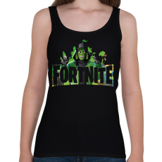 PRINTFASHION Fortnite - Női atléta - Fekete