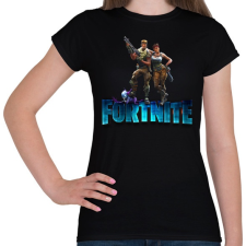 PRINTFASHION fortnite  - Női póló - Fekete női póló