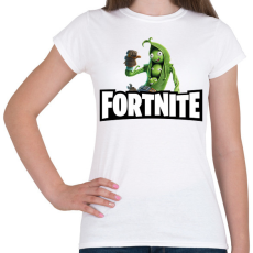 PRINTFASHION Fortnite Peabody - Női póló - Fehér