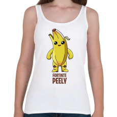 PRINTFASHION Fortnite - Peely - Női atléta - Fehér