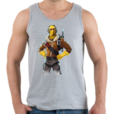 PRINTFASHION Fortnite Player - Férfi atléta - Sport szürke atléta, trikó