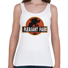 PRINTFASHION Fortnite Pleasant Park - Női atléta - Fehér női trikó