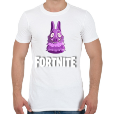 PRINTFASHION Fortnite póló - Férfi póló - Fehér