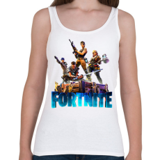 PRINTFASHION Fortnite poster 6   - Női atléta - Fehér