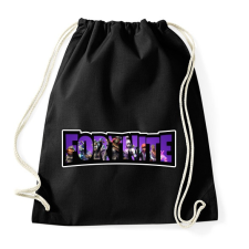 PRINTFASHION Fortnite season6 - Sportzsák, Tornazsák - Fekete tornazsák