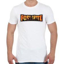 PRINTFASHION Fortnite season8 - Férfi póló - Fehér férfi póló