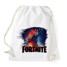 PRINTFASHION Fortnite - Sportzsák, Tornazsák - Fehér tornazsák