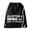 PRINTFASHION Fortnite - Sportzsák, Tornazsák - Fekete